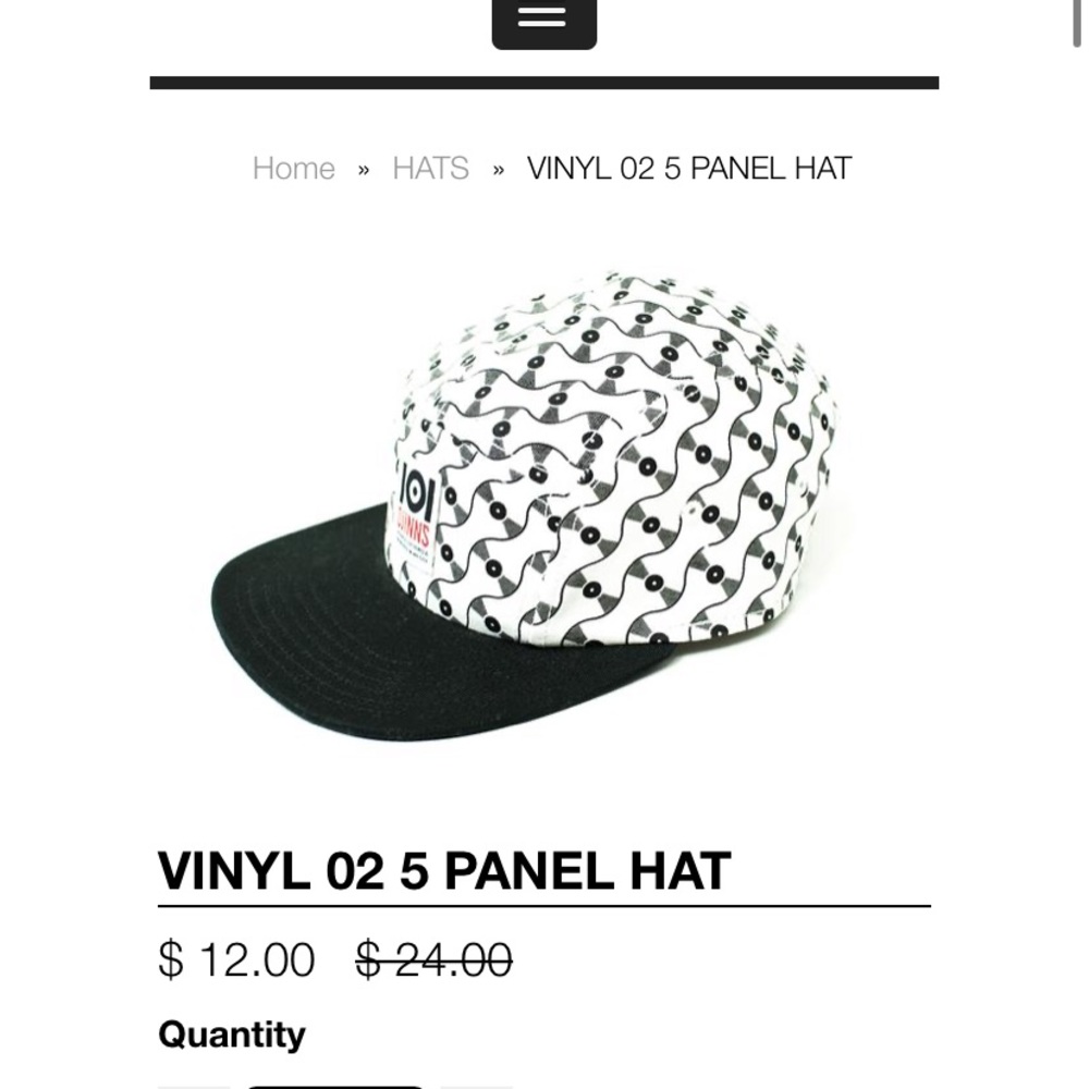 Five panel 101 Apparel Djinns hat